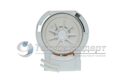 Помпа на 3 защелках коротких посудомоечной машины Whirlpool, Beko, 481236018558, 481236018508, 480140100575, 311158, 322620, Copreci