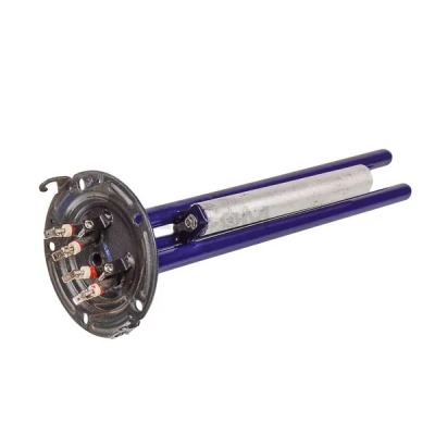 Фланец впускного бака с сухими тэнами 2x750W и анодом 65154254 для водонагревателя Ariston