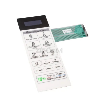 Панель управления (мембрана) MS2042D для микроволновой печи LG MFM62757101